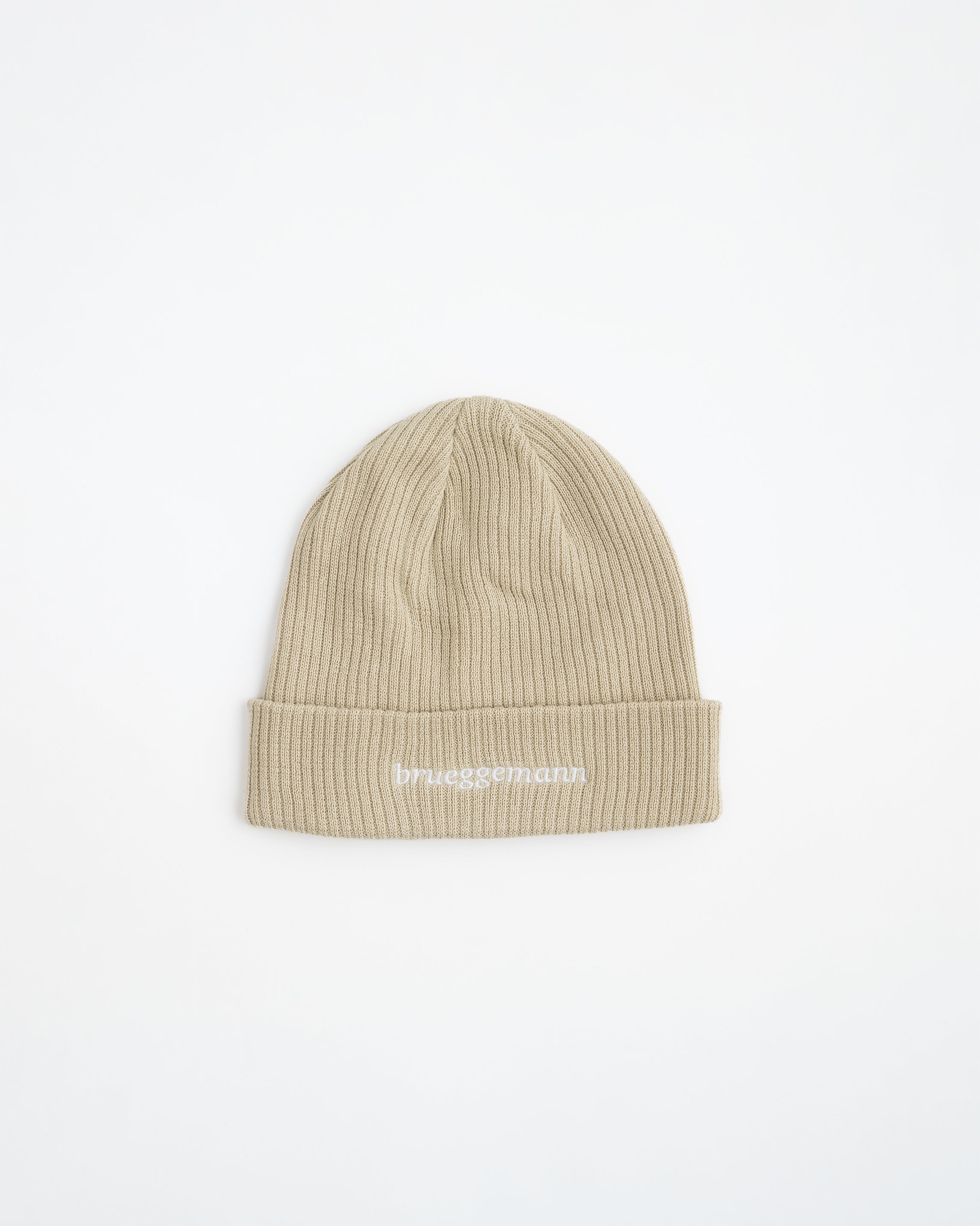 Knit beanie made from organic cotton