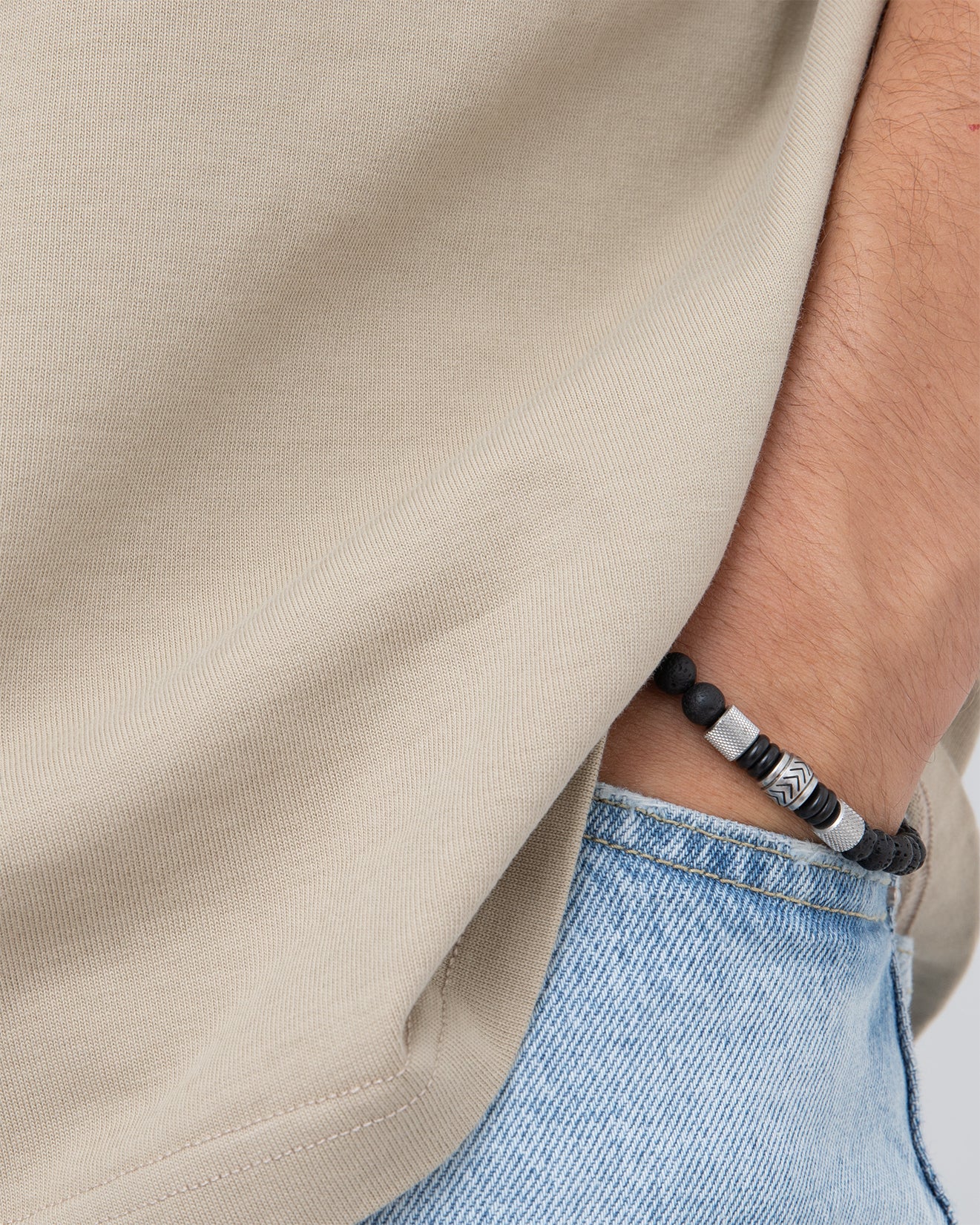 T-shirt oversized - brown