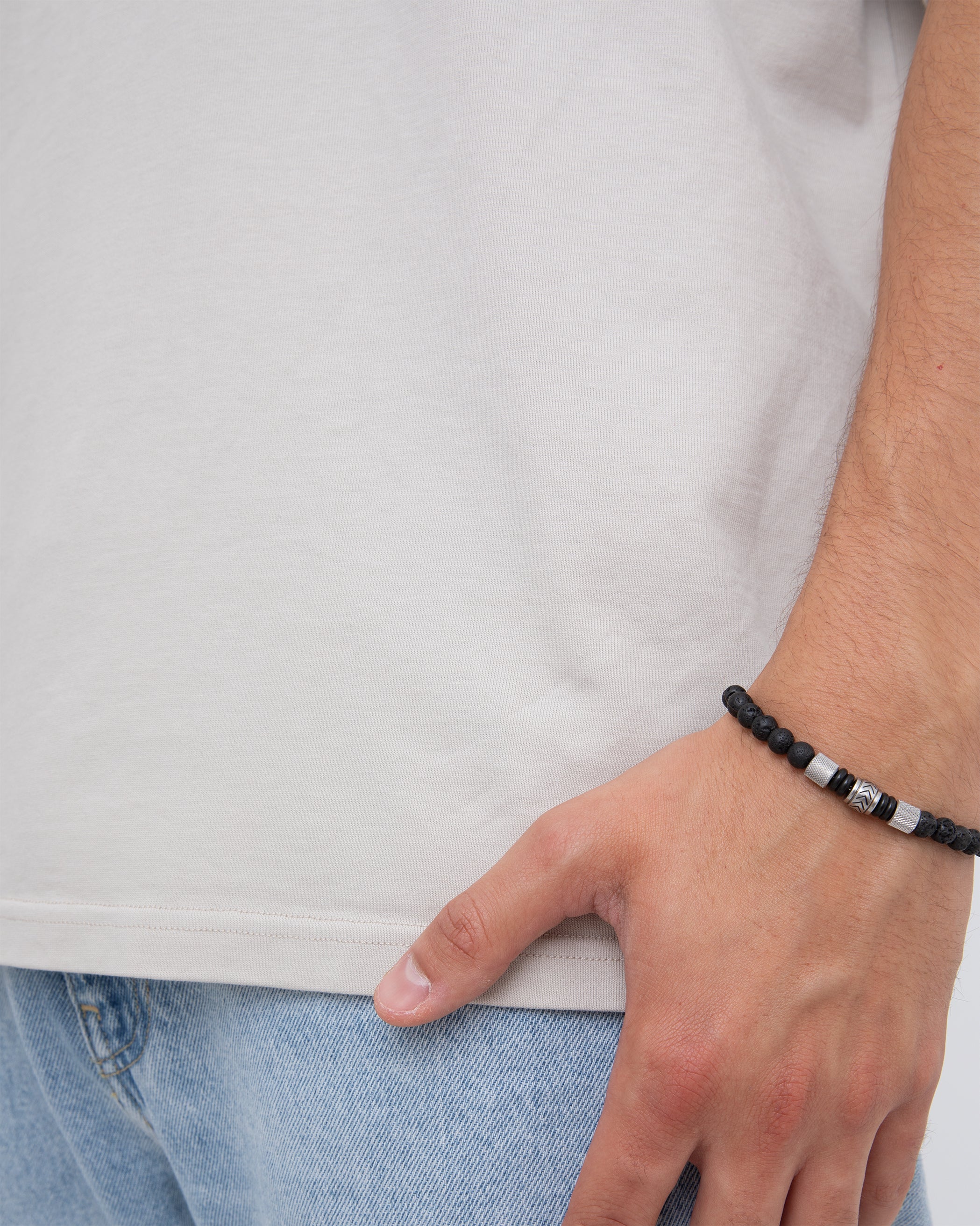 Camiseta oversize - Cemento