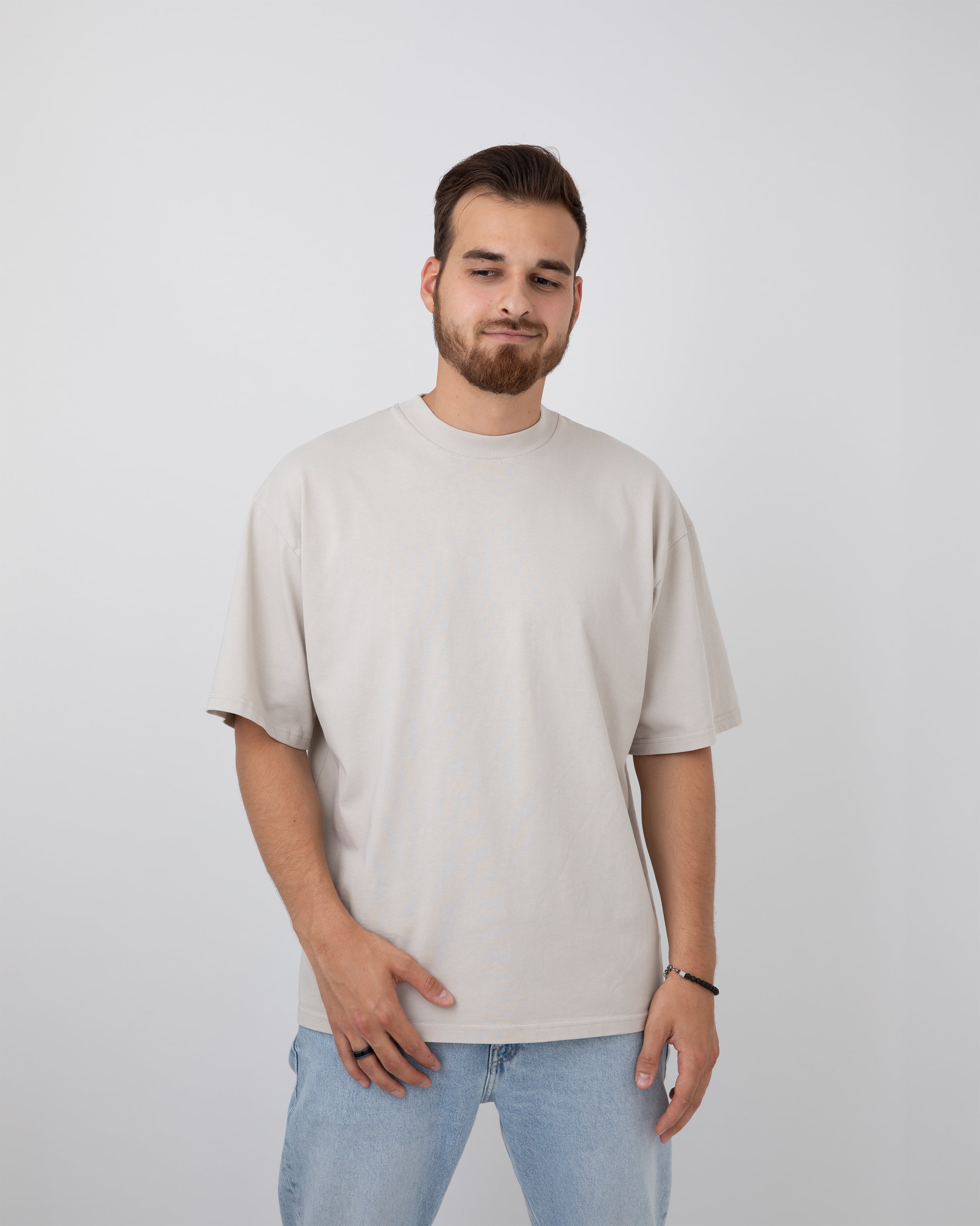 T-Shirt oversized - Cement