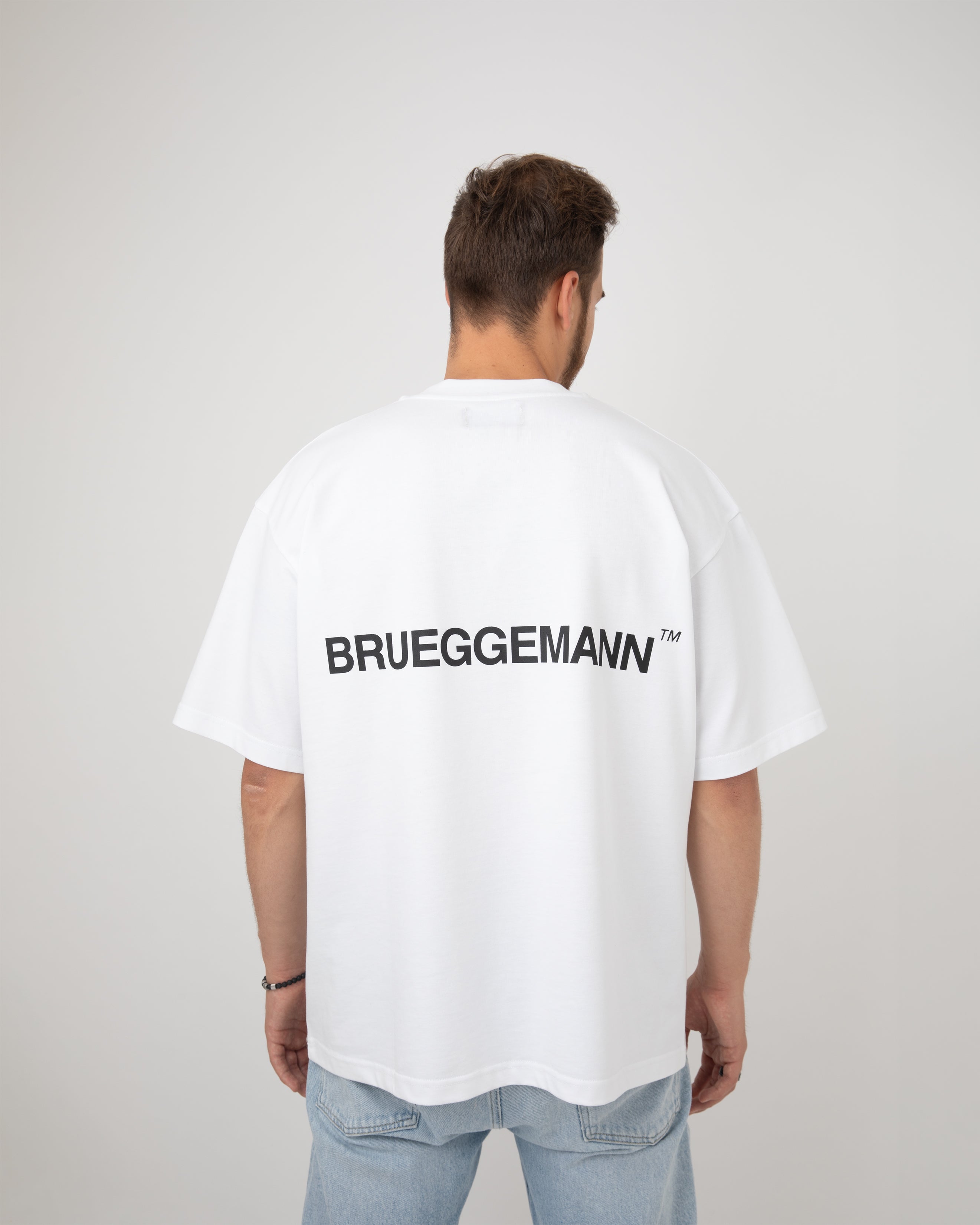 Camiseta oversize - blanco