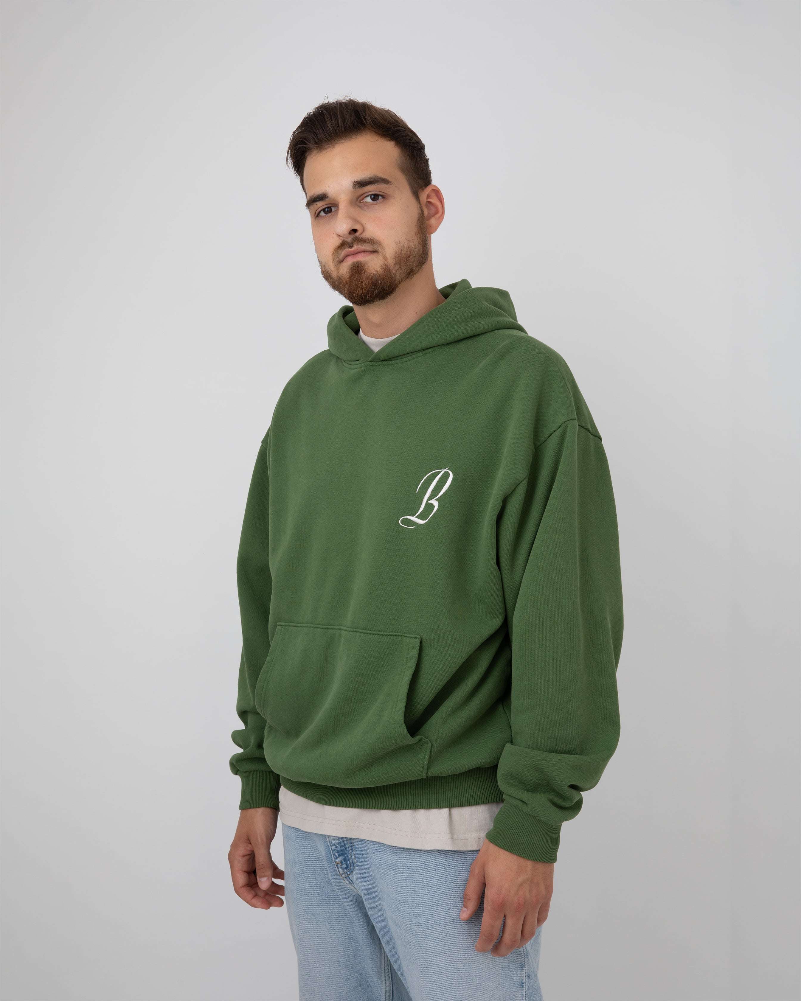 Oversized Hoodie - Garden Green