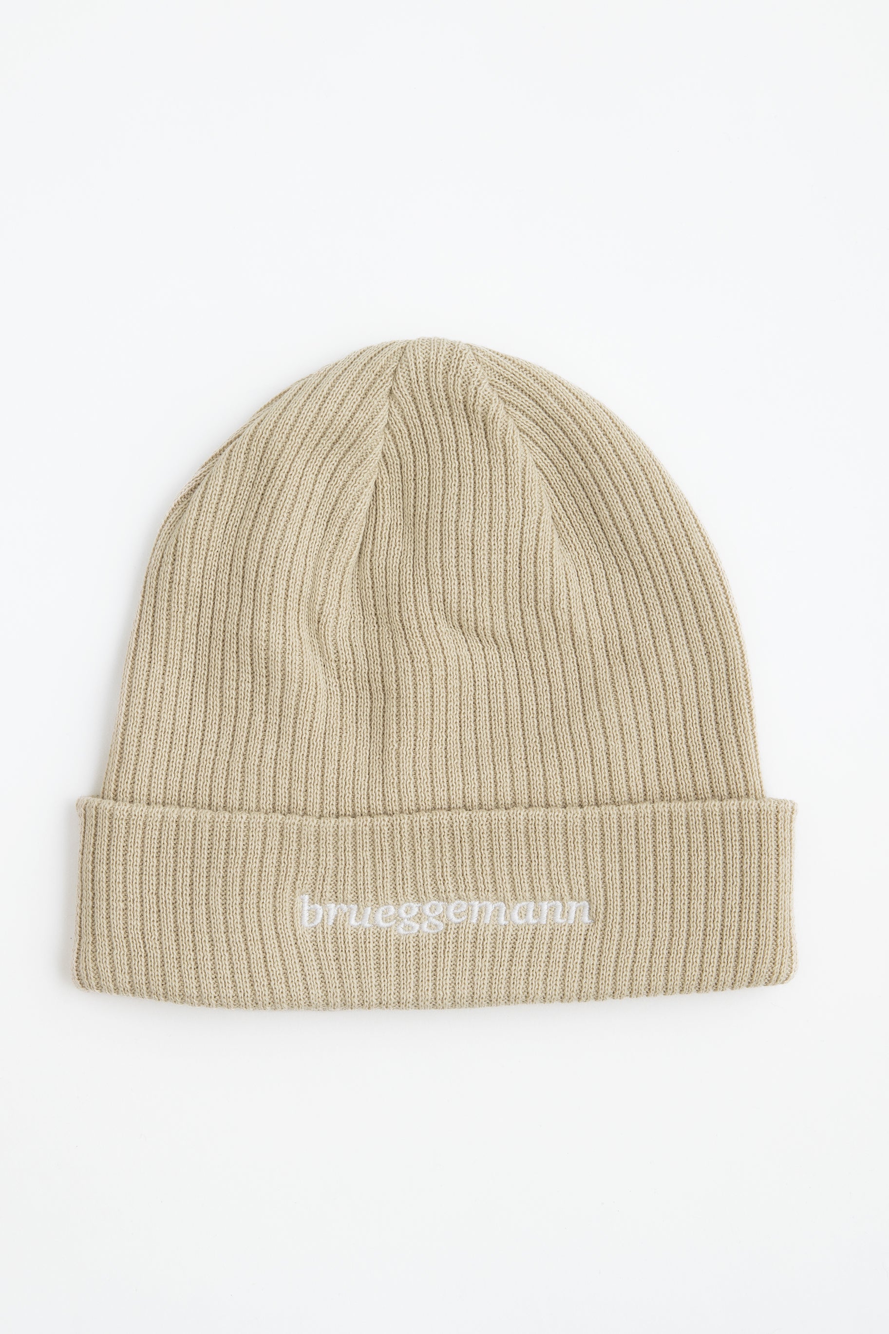 Knit beanie made from organic cotton