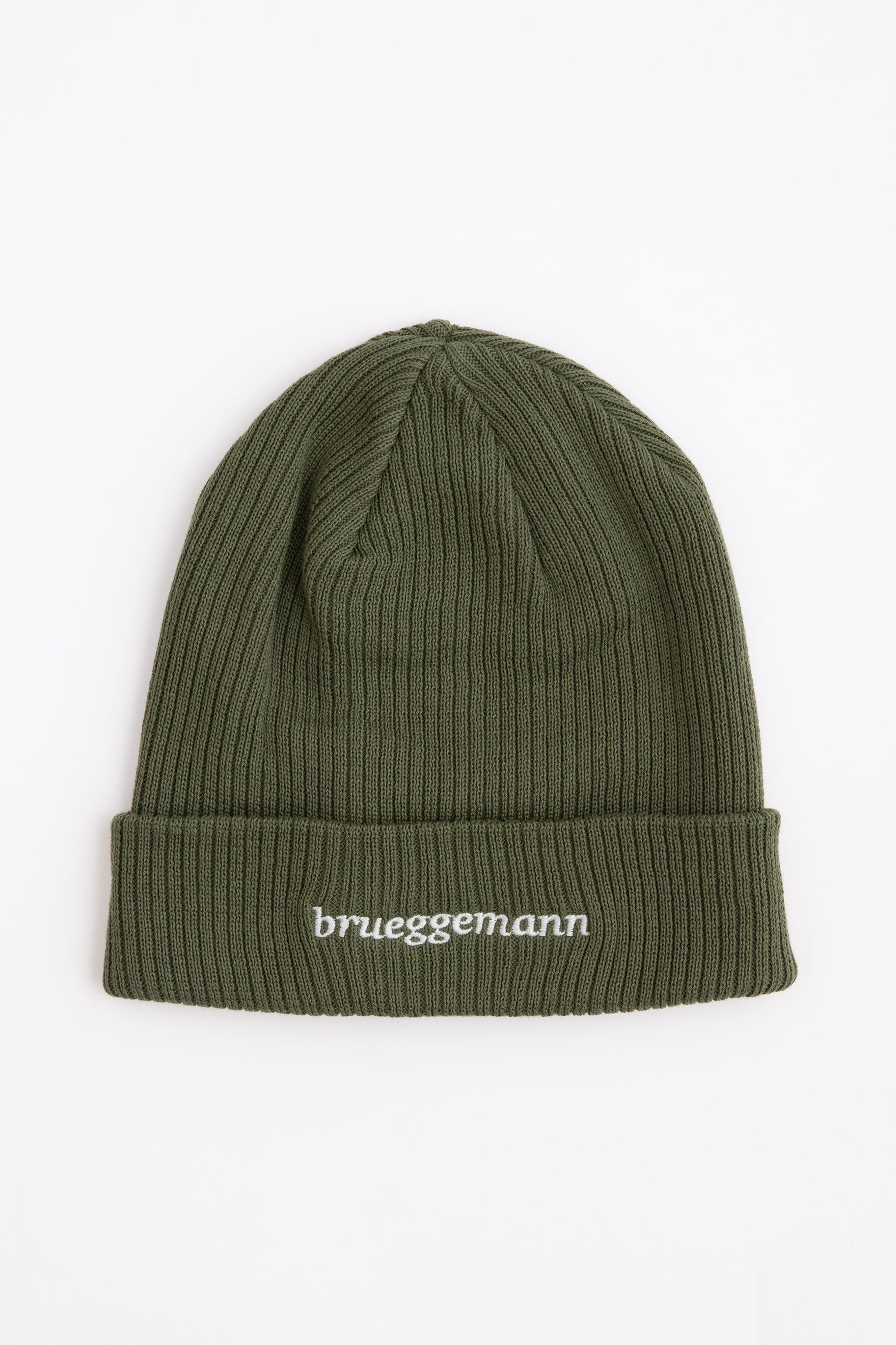 Knit beanie made from organic cotton