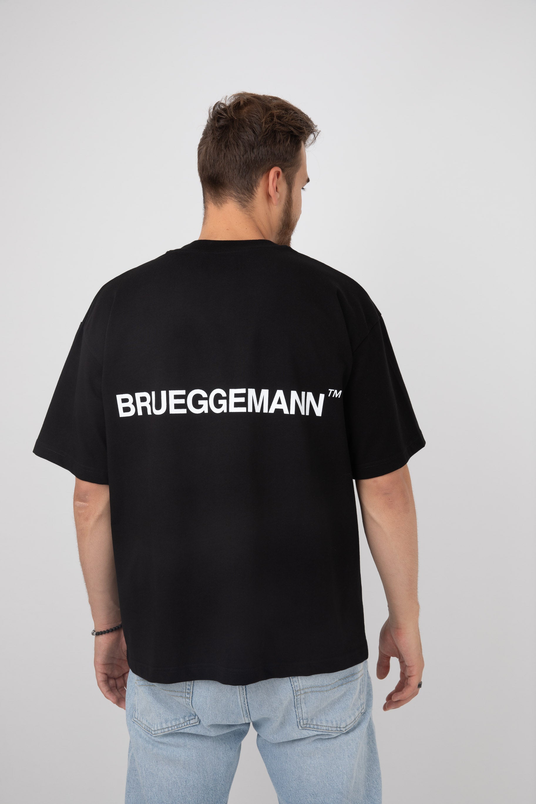 T-Shirt oversized - Schwarz