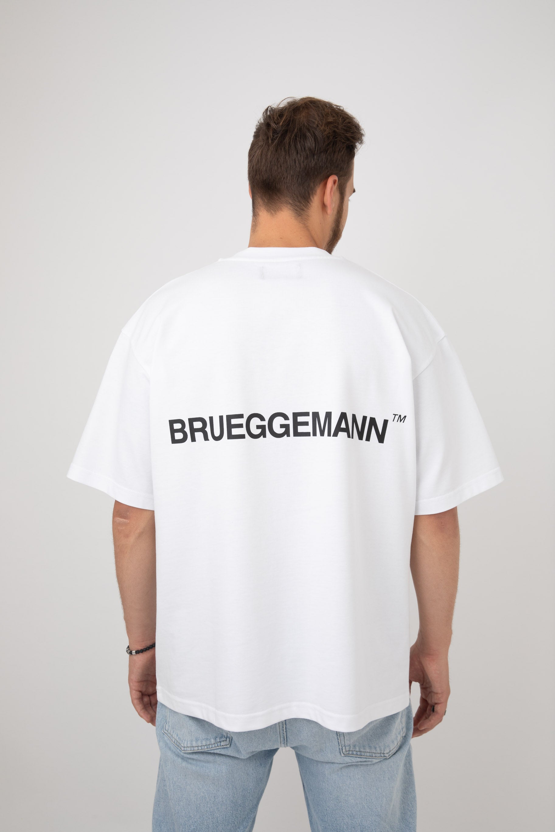 T-Shirt oversized - Weiß