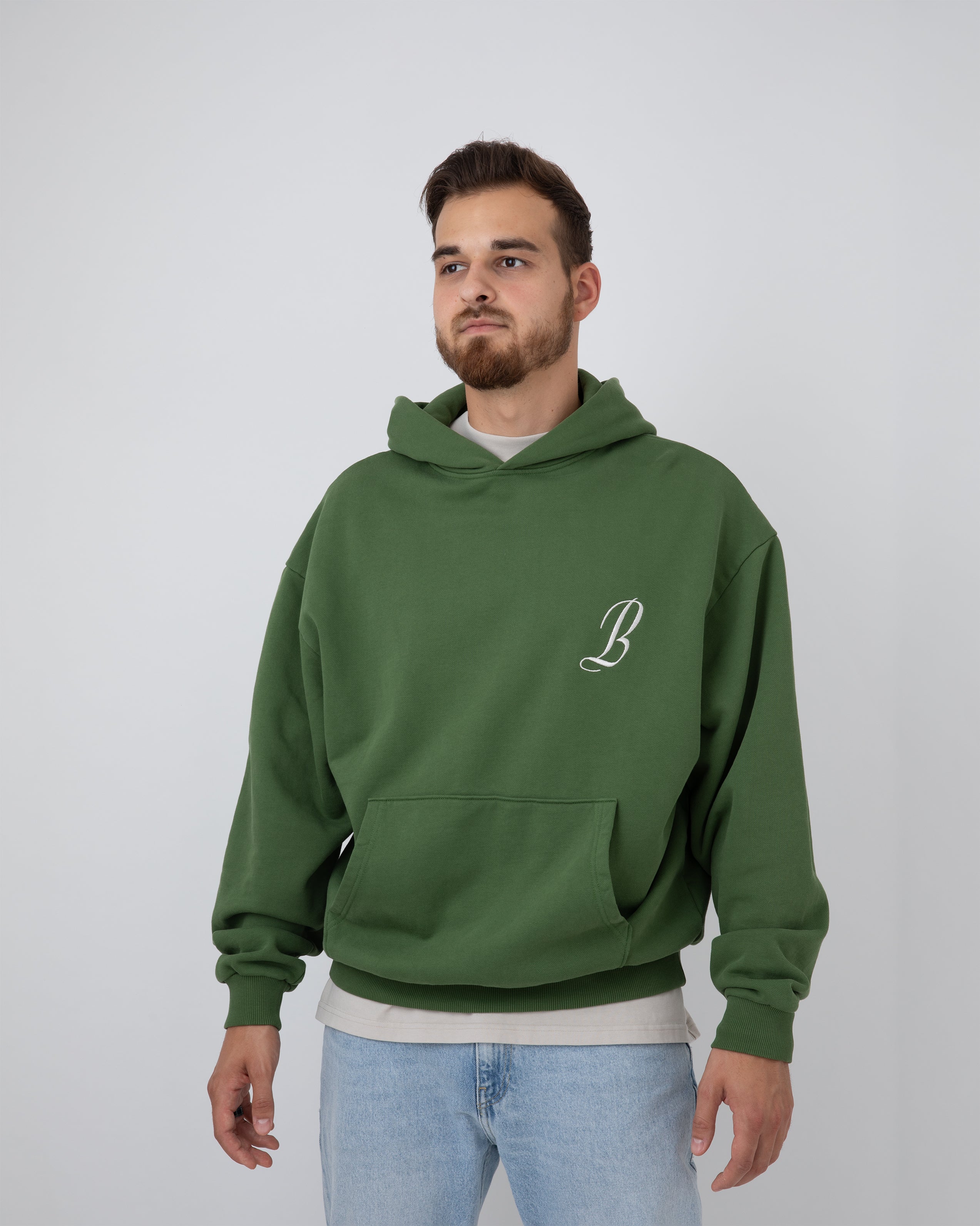 Oversized Hoodie - Garden Green