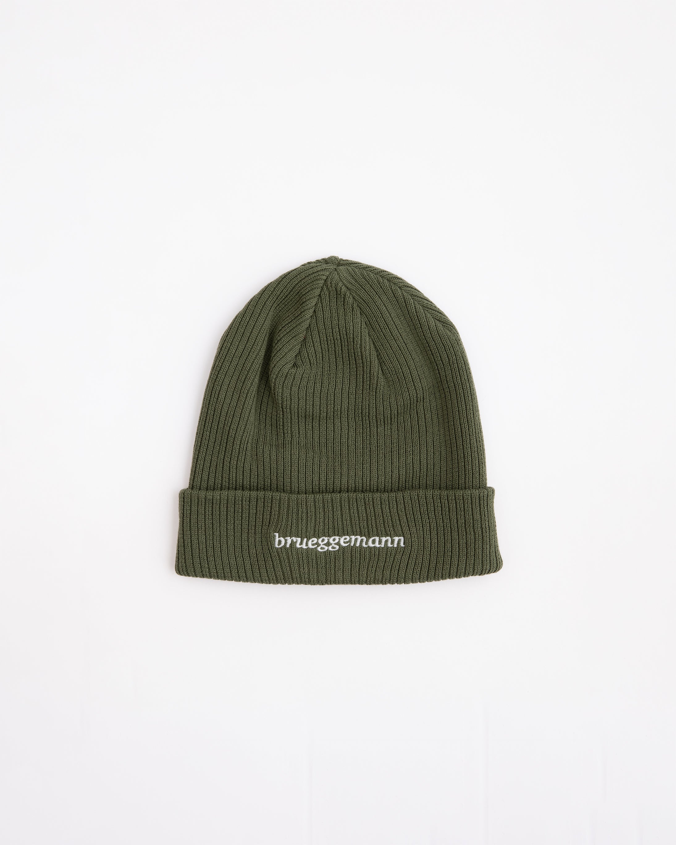 Knit beanie made from organic cotton